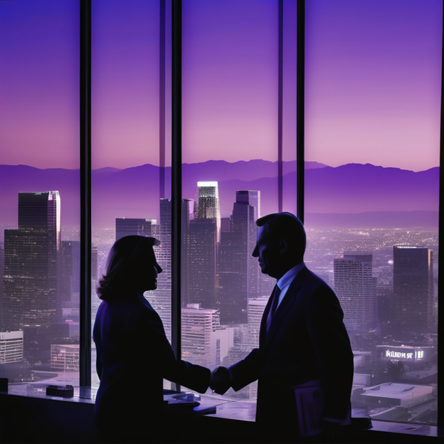 LA skyline